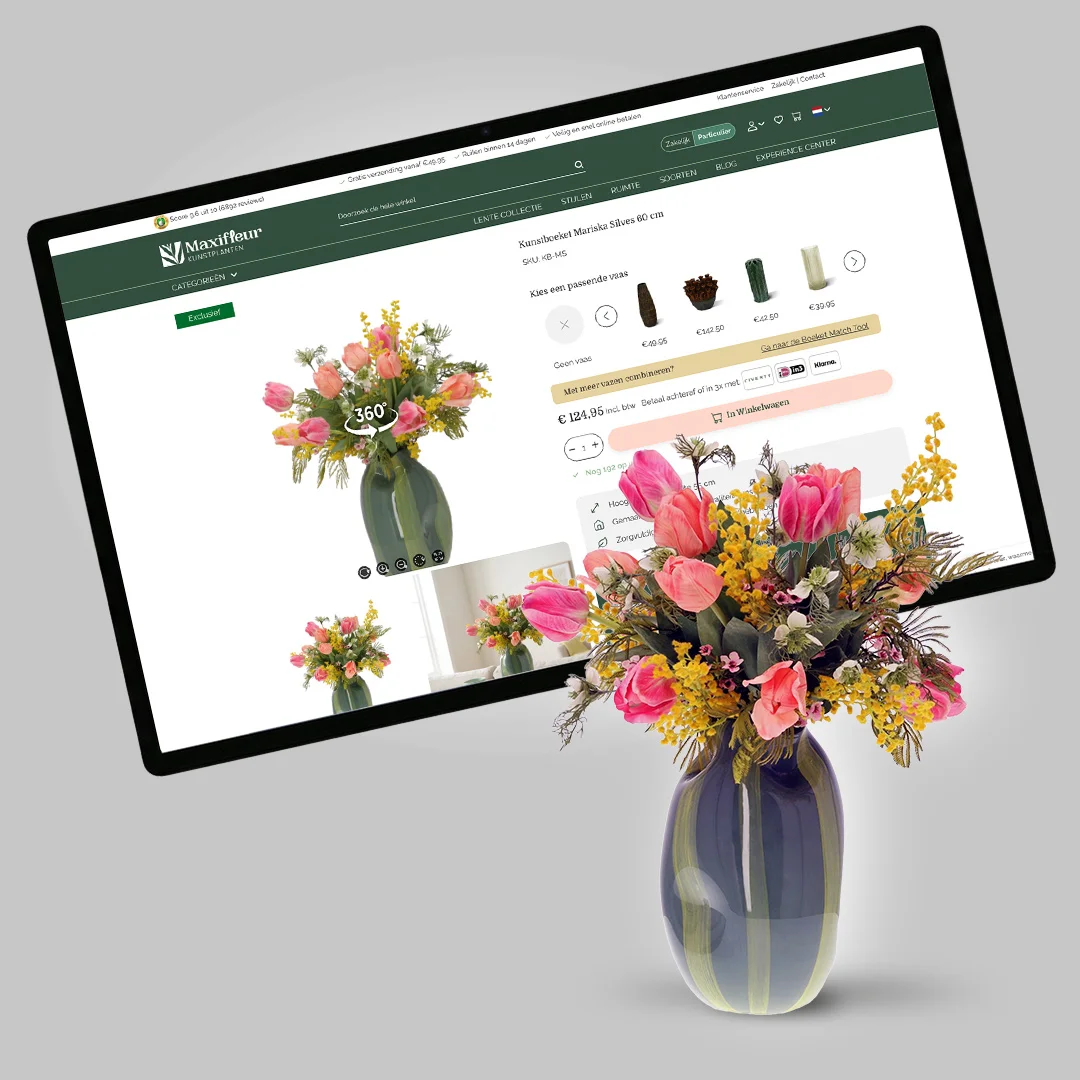 Custom media gallery and product video: rich product presentation on Hyvä for Maxifleur
